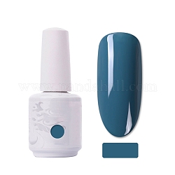 Gel per unghie speciale da 15 ml, per la stampa di timbri artistici, kit di base per manicure con vernice, Blue Steel, bottiglia: 34x80mm