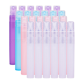 6 Pezzi 100 ml Bottiglie Spray, 10 Pcs Bottigliette Spray Vuote Flaconi  Spray Trasparente Bottigliette Spray Vuote Plastic Contenitori Spray per  Spray, Cosmetici, Profumo (3 rosa + 3 trasparenti) : : Bellezza