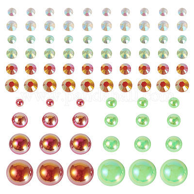 Cabochon in plastica abs semicircolari&nbsp;FIND-TAC0038-08A-1