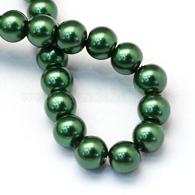 Cuire de la peinture en verre perles brins&nbsp;HY-Q003-3mm-75-1
