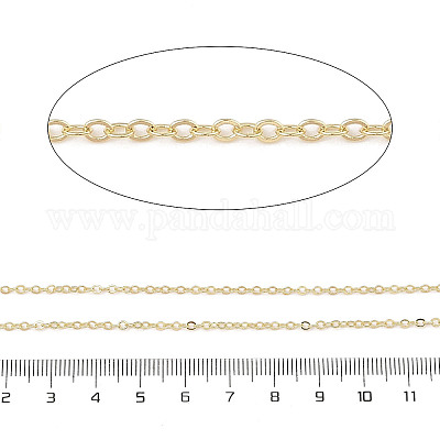 Catene portacavi in ottone placcate&nbsp;CHC-A010-02G-1