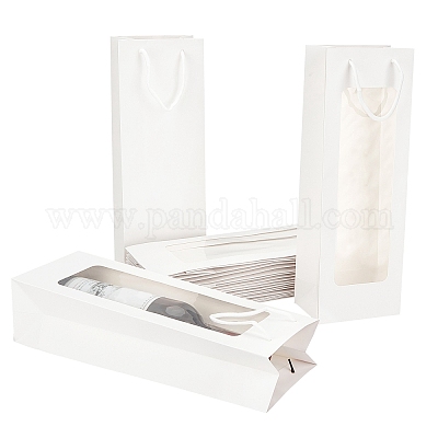 Large White/Black/Kraft Paper Bags Thick Wedding Favor Box