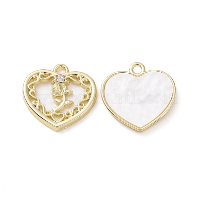 Alliage micro pave pendentifs en zircone&nbsp;PALLOY-F285-05B-LG-1