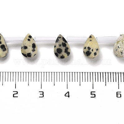 Natur Dalmatiner Jaspis Perlen Stränge&nbsp;G-Q167-A20-02-1