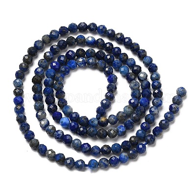 Natürlicher Lapislazuli Perlenstränge&nbsp;G-K020-3mm-23-1