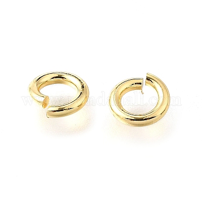 Messing Open Ringe springen&nbsp;KK-V007-004G-01-1