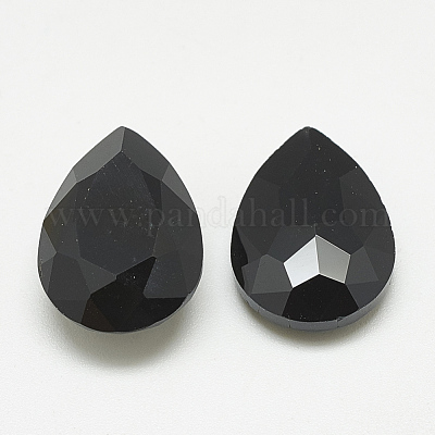 Torna a punta cabochon strass vetro&nbsp;RGLA-T081-20x30mm-02-1