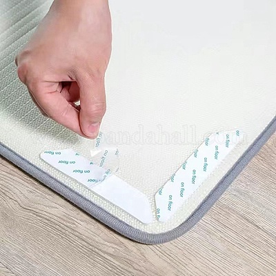 Wholesale Trapezoid Shape PU Leather Self Adhesive Non Slip Carpet