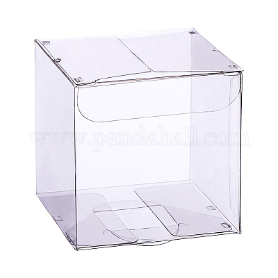 Tienda Caja de pvc plástico transparente regalo de embalaje para la Fabricación Joyas - PandaHall Selected