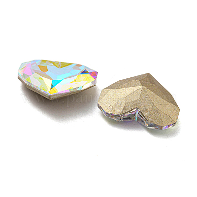 Cabochons de strass en verre&nbsp;RGLA-M017-P01-001ST-1