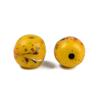Perles vernissées manuelles&nbsp;BLOW-D006-01F-1