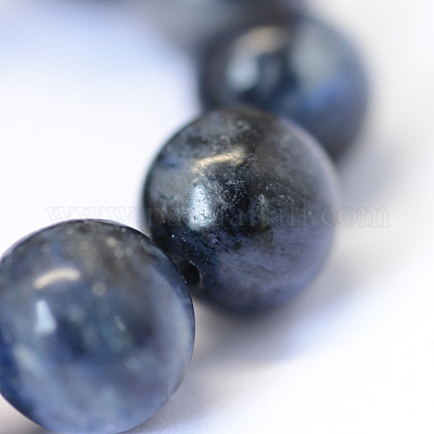 Sodalite naturale filoni tonda&nbsp;G-E334-8mm-16-1