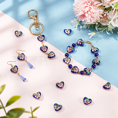 Handmade Cloisonne Perlen&nbsp;CLB-PH0001-02-1