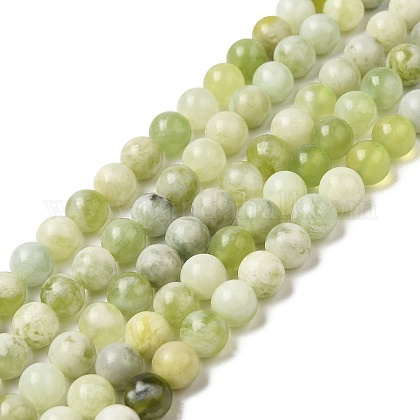 Naturali nuove perle di giada fili all'ingrosso 
