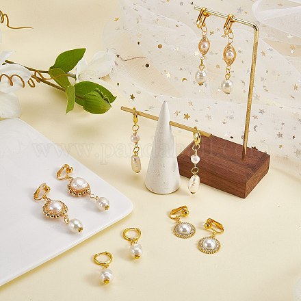 Kit per la creazione di orecchini di perle fai da te DIY-SZ0009-22-1