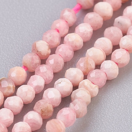 Chapelets de perles en rhodonite naturelle G-F568-119-2mm-1