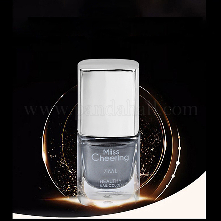 Silver Mirror Effect Metallic Nail Polish MRMJ-L003-K01-1