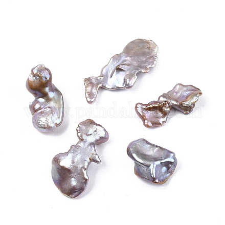 Perles de perles baroques naturelles baroques PEAR-N020-S11-1