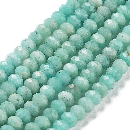 Chapelets de perles en amazonite naturelle G-J400-C04-06-1