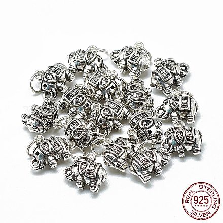 Thai 925 Sterling Silber Charms STER-T002-25AS-1
