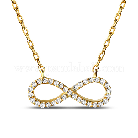 Ожерелья с подвесками из стерлингового серебра tinysand TS-N143-G-17.3-1