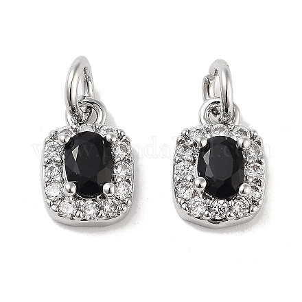 Латунные микро проложить кубического циркония подвески KK-B102-03P-1