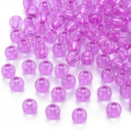Perles en acrylique transparente MACR-S370-A6mm-740-1