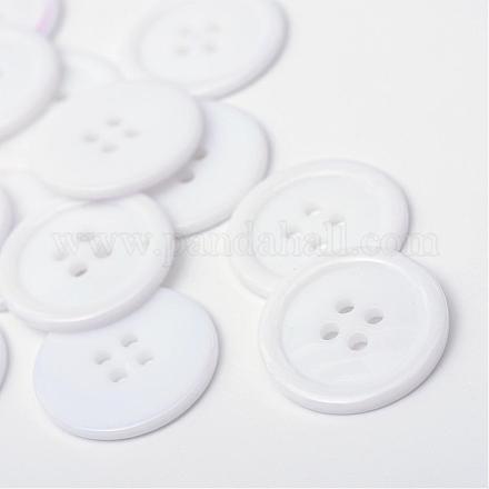 Пластиковые кнопки 4-отверстие BUTT-R034-052K-1