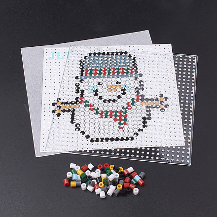 Bricolaje cuentas melty hama beads abalorios conjuntos: los hama beads DIY-S033-106-1