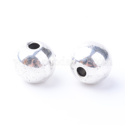 Perles en alliage de style tibétain X-TIBE-Q063-87AS-NR-1