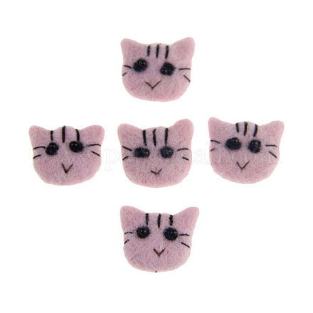 Ornamenti per gatti in feltro ad ago realizzati a mano PW-WG46427-03-1