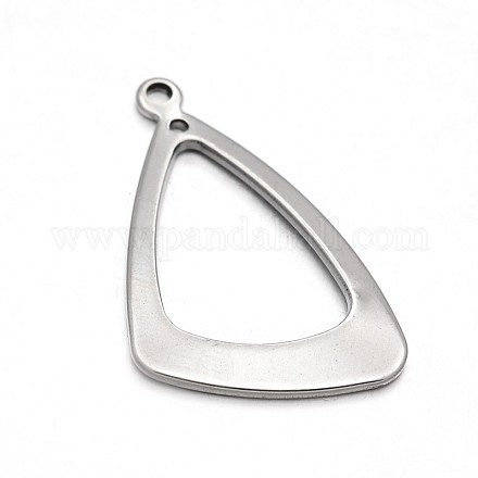 Anello triangolo 304 pendenti in acciaio inox X-STAS-N073-20-1