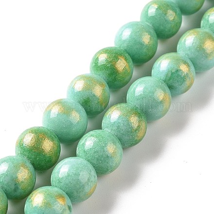 Chapelets de perles de jade naturel G-F670-A27-8mm-1