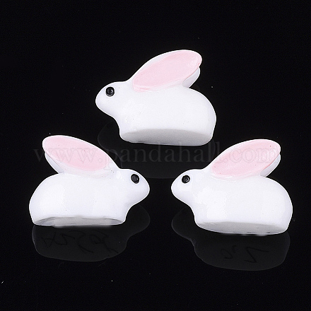 Bunny Resin Cabochons CRES-T010-98-1