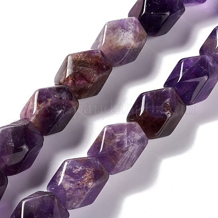 Natural Amethyst Beads Strands G-L235A-18-1