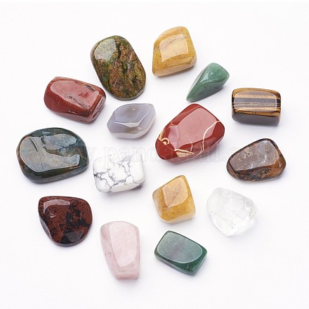 Natural & Synthetic Gemstone Beads G-P210-1