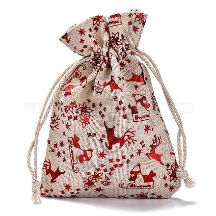 Cotton Gift Packing Pouches Drawstring Bags ABAG-B001-01B-05-1