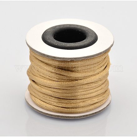 Makramee rattail chinesischer Knoten machen Kabel runden Nylon geflochten Schnur Themen NWIR-O001-B-19-1