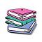 Color Printing Wood Pendants, Stationery, Book, 29.5x35x2.5mm, Hole: 1.5mm