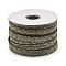 Nylon Ribbon, Imitation Snakeskin, Coffee, 3/8 inch(11mm), about 50yards/roll(45.72m/roll)