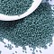 MIYUKI Delica Beads, Cylinder, Japanese Seed Beads, 11/0, (DB2131) Duracoat Dyed Opaque Eucalyptus, 1.3x1.6mm, Hole: 0.8mm, about 10000pcs/bag, 50g/bag
