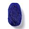 Polyester Crochet Yarn, Sparkling Scrubby Yarn, for Dishcloth, Decorating Crafts Knitting, Blue, 10~13x0.5mm, 218.72 yard(200m)/roll