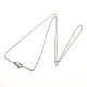 Trendy Unisex 304 Stainless Steel Cable Chain Necklaces NJEW-M047-B-01-2