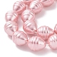 Cuentas de perlas de concha de electrochapa BSHE-O019-02D-3