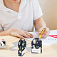 Benecreat 3 個ギフトボックス炭素鋼切削ダイスステンシル  DIY スクラップブッキング用の蝶とレースのメタルダイカットのギフトボックス  フォトアルバム  装飾的なエンボス紙カード DIY-WH0309-819-6