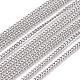 Unisex 304 Stainless Steel Curb Chain/Twisted Chain Necklaces X-STAS-D0002-34P-2