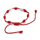 Bracelets porte-bonheur à 7 nœud BJEW-JB05252-01-3