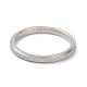 2mm Matte Plain Dome Finger Ring for Girl Women RJEW-C012-01C-P-2