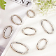 Alloy Spring Gate Rings PALLOY-CA0001-28P-4