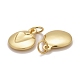 Rack Plating Real 18K Gold Plated Brass Pendants KK-E271-06G-2